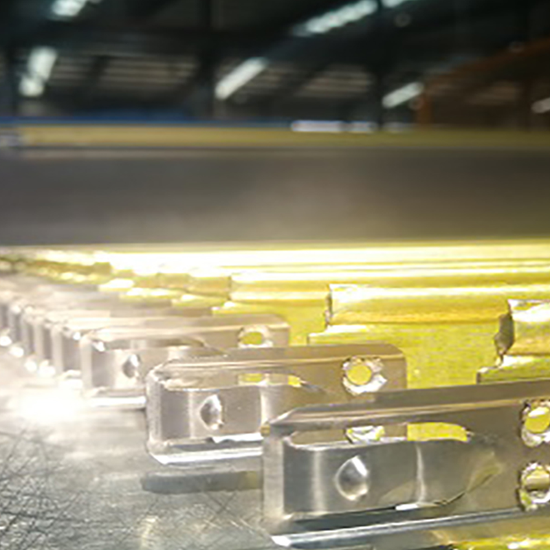 Aloi cangkuk silang T-bar roll membentuk mesin